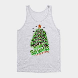 Bookish Ugly Christmas. Ugly Christmas Tree. Tank Top